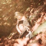 Séance photo grossesse en pleine nature dans la forêt de Fontainebleau